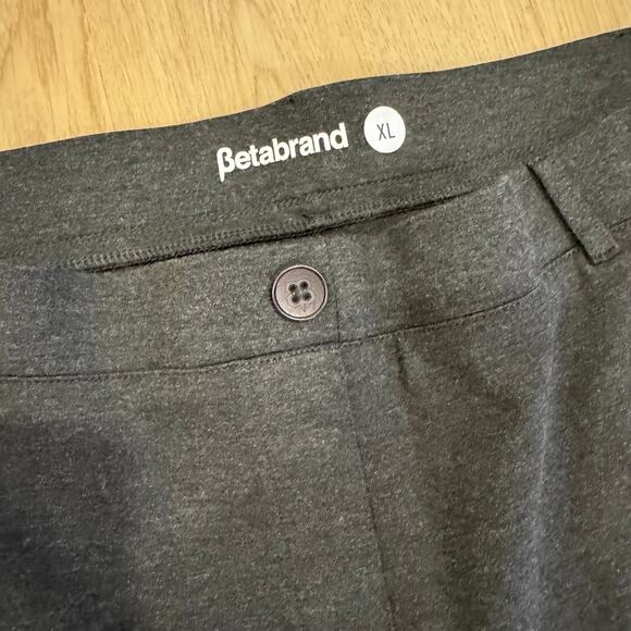 Betabrand Womens XL Dark Gray Career Pants Workwear Career - Picture 5 of 6